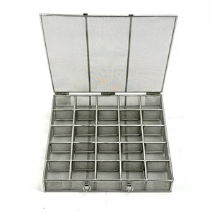 Stainless Steel Wire Basket for Laboratory Use Heavy Duty Metal Wire Basket Perfect for Ultrasonic Cleaning and Sterilization
