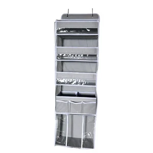 Recessed Storage Bag Wall Mounted Storage Rack Fabric Hanging Pocket