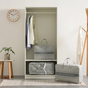 Foldable Cloth or Cotton and Linen Storage Bag New Design Fabric Clothing Organizer for Storage of Clothes