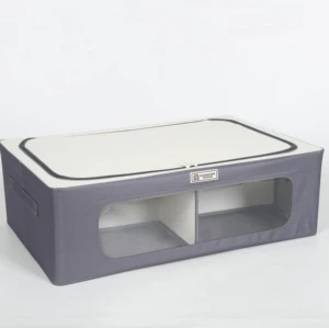 Factory Modern Sustainable Under-Bed Storage Box Foldable Fabric Drawer-Type Seasonal Quilt Organizer Clothes Storage Box