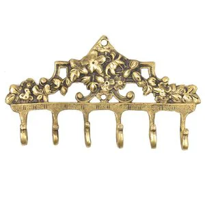 Key Holders Brass Wall Hooks for Hanging Coat Rack Wall Mount Antique Towel Hangers Unique design