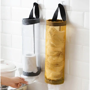 Storage Bags Custom Logo Travel Toiletry Tote Large Capacity Foldable Polyester Mesh Wholesale Nylon Style Mesh Storage Bag