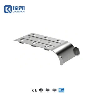 QIONGKAI Basket Tray Wire Mesh Grid Cable Tray Accessory and Fittings - Drop Out Bottom Type