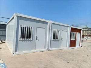 Quick Install Prefabricated Container House Modular Tiny Home Portable Security Room Mobile Tool Shed Steel Frame Building