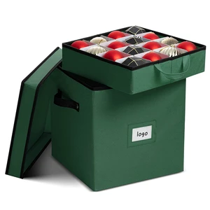 Hot Selling 2020 Foldable Storage Christmas Ornament Storage Box for Storing Things