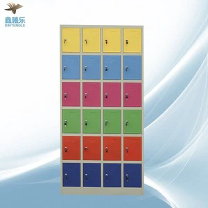 18 Door Cold Rolled Steel Key Lock Waterproof Storage Locker Cabinet Gym Changing Room Office Furniture