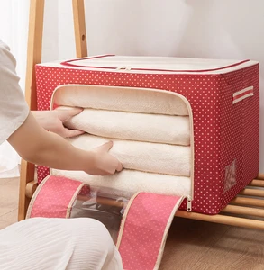 Hiqh Quality Cloth Grid Storage Box Clothing Fabric Closet Organizer Dropshipping Bolsa De Almacenaje Ropa Storage Boxes & Bins