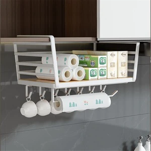 Steel Hanging Cabinet Organizer Modern Wall-Mounted Kitchen Storage Basket With Eco-Friendly Design