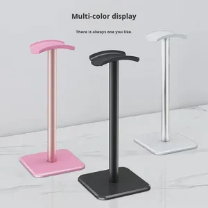 Creative Over-Ear Headset Metal Hanger Hook Storage Headphone Stand Desktop Display Rack Bracket