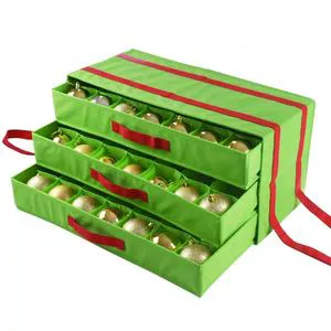 2025 Hot Selling Foldable Storage Christmas Ornament Storage Used for Storing Things