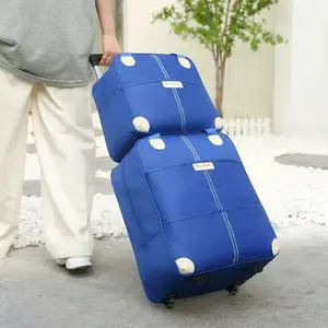 Clothes Storage Bag Fashion Waterproof Foldable Trolley Travel Luggage Clothes Handbag Lady Women Clothes Tote Handbag Luggage