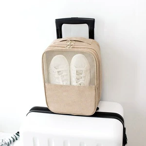 Travelling Shoe Storage Bag Footwear Organiser Daily Use Shoe Storage Pouch With Handle