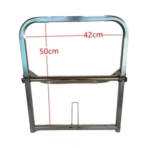 Stainless Steel Folding Cable Bracket 50kg Tool Storage Organizer for Spools up to 40cm Wiring Accessories