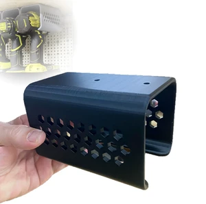 Custom Power Tool Organizer-Plastic PVC Wall-Mounted Drill Storage Rack with 4.5 cm Slot