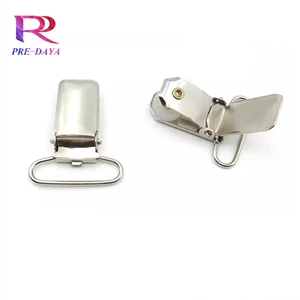 Vintage Eco-Friendly Brass U-Shape Suspender Clip for Shirts and Costumes