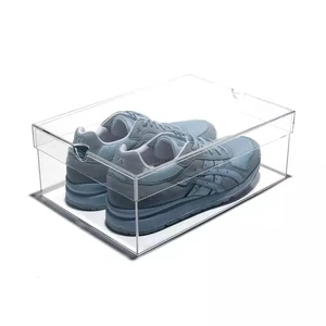 Wholesale Shoes Box clear Acrylic Shoe Boxes Acrylic Shoes Storage Box