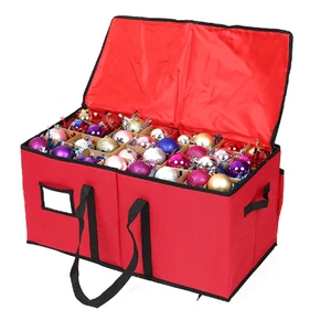 Custom Capacity Christmas Organizer Boxes With Zipper Closure Festival Toy Decorations Gift Bags Large Luggage