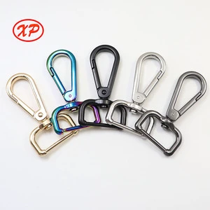 Olive Shape Clip Metal Bag Lobster Clasp Trigger Zinc Alloy Swivel Snap Hook Strong Fashion