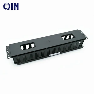 Horizontal plastic/metal Cable Management/1U 19