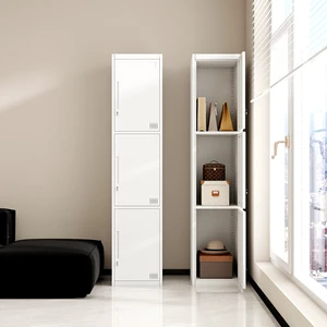Homniture Modern Industrial Steel Metal Locker Cabinet Durable Eco-Friendly Lockable Multifunction Storage Hospital Gym