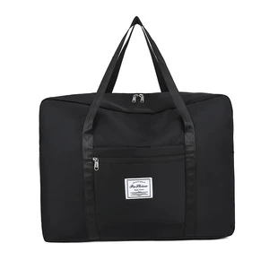 Oxford Cloth Short Distance Travel Storage Bag Waterproof Moving Clothes Storage Luggage Bag Fashion Style Quilt Storage Bag