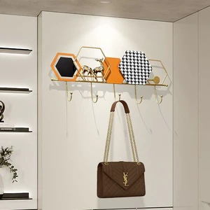 80x25cm Modern Simplicity Door Storage Key Hook Bedroom Wall Decoration Hanging Clothes Hook Creative Coat Hook