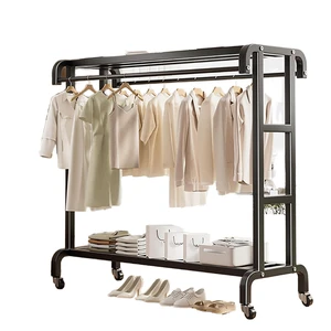 JIABEIHAO Floor-mounted Multi-functional Coat and Hat Storage Rack, with Stable Load-bearing Capacity, Metal Coat Rack