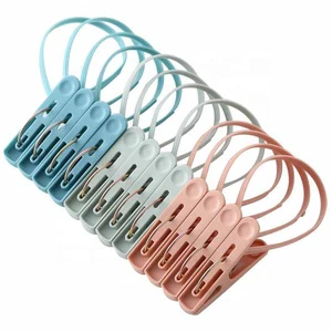 Household Plastic Drying Clothespin Explosion With Drying Clothes Socks Underwear Strong Small Windproof Clip