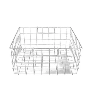 High Quality Stainless Steel Kitchen Wire Mesh Basket Welded Wire Basket