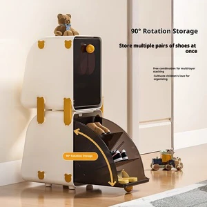 Multi-layer Storage Cabinet, Shoe Storage Box, Corner Gap Storage Box