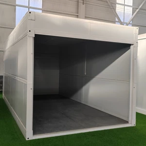 Best Selling Expandable Container Foldable Modular Houses For Office Building & Garage Storage With Steel Structure Fast Install