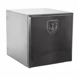 Europe Model Iron Steel Toolbox Powder Coated Lid Durable Outdoor Waterproof Garage Storage Solution for Trucks Trailers
