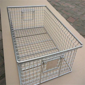 Freezer Basket Stainless Steel Wire Baskets Large Freezer Wire Storage Basket