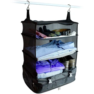 Travel Storage Tool Expansion Multi Function Clothing Organizer Garment Classification Living Room Oxford Fabric Space Saver Bag