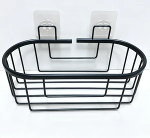 Modern Classic Black Iron Wire Baskets Household Storage Kitchen Organizing Food Storage Metal Wire Baskets