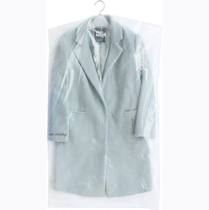 Clear Plastic Clothes Covers Hanging Clothes Dust Proof Garment Bags for Dry Cleaning Store &Home Closet Storage Suit Cover