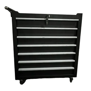 Modern Portable 7 Drawer Heavy Duty Rolling Waterproof Steel Tool Cart Storage for Garage Workshop Car Repair