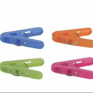 Long Lasting Durable Plastic Clothes Pegs Strong Clamp Plastic Clips for Clothesline On Sale Price By Supplier