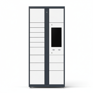 24/7 Self Service Smart Parcel Locker with Heavy Duty Rust Resistant Electronic Lock and Assembled Design