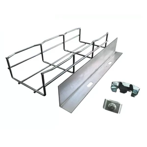 Wire Mesh Basket Cable Tray Basket Galvanized Steel Wire Mesh Cable Tray