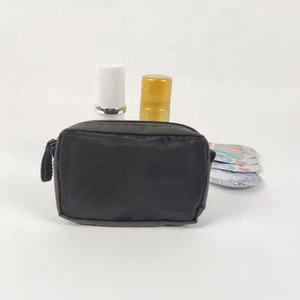 Semitransparent Cosmetic Bag Black Custom Logo Mesh Makeup Case Organizer Storage Pouch Travel Toiletry Beauty Wash Kit Bags