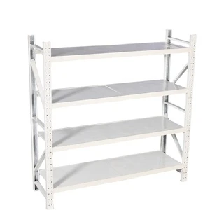 Customized Medium Duty 4-Layer Carbon Steel Powder Coated Garage Storage Rack 100kg Capacity Easy Assembly Multi-Color Options