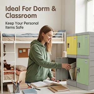 Colorful Plastic Locker Cabinet School Abs Locker Bathhouse Wardrobe Staff Worker Gym Locker Cabinet