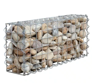 Anti-Deformation Square Welded Mesh Galvanized Gabion Basket With Cutting Service For Garden Fence And Retaining Wall