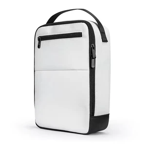 Golf Shoe Bag, Unisex, Large-Capacity Portable Zipper Sports Shoe Storage Box, Lightweight and Durable, with Ventilation Opening