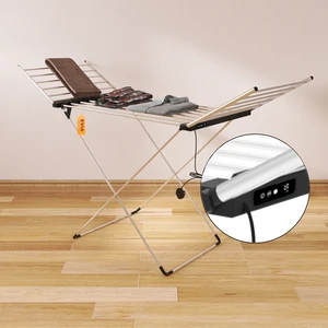 EVIA Skin Friendly Big Family Cheap Timer Electric Clothes Drying Hanger Rack