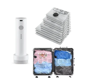 NPA+PE Foldable 6-Wire Thickness Vacuum Compression Bags for Clothing Storage