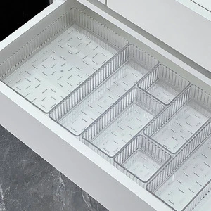 Hot Sale White Transparent Drawers Storage Box Plastic Cosmetic Storage Box