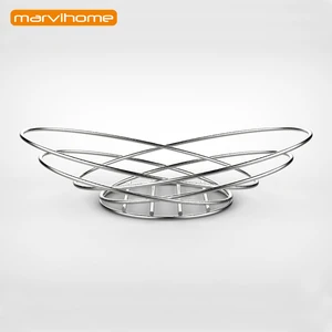 Metal Fruit and Bread Wire Basket / Stainless Steel Storage Basket