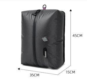 Haoran Factory Wholesale Packing Cubes Functional Clothes Storage Bags Compression Vacuum Bags With Pump